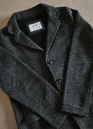 Піджак для хлопчика zara сірий 6