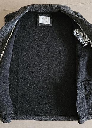 Піджак для хлопчика zara сірий 7