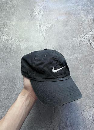 Vintage винтажная кепка nike найк big swoosh logo биг свуш лого one size