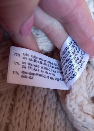 Свитер шерсть альпака h&amp;m 5