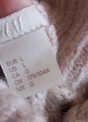 Свитер шерсть альпака h&amp;m 9