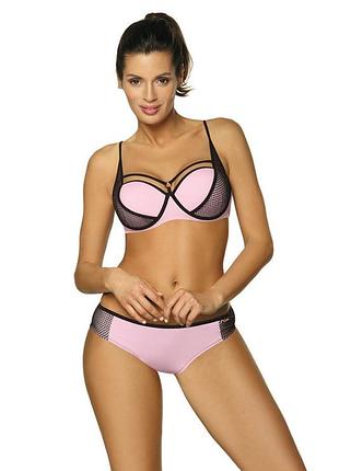 Купальник роздільний marko m 495 charlotte рожевий (pink), l