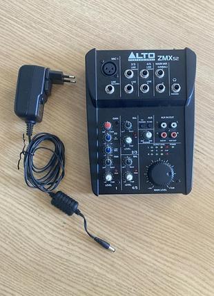 Мікшерний пульт alto professional zmx52