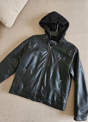 Куртка косуха zara кожанка зара 10лет 140см