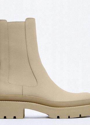 Прорезиненные сапоги zara 2