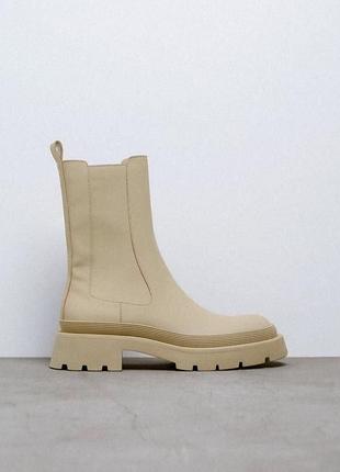 Прорезиненные сапоги zara 3