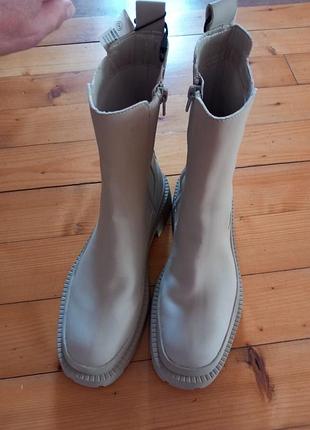Прорезиненные сапоги zara 7