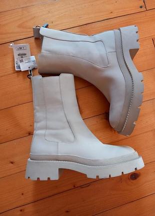 Прорезиненные сапоги zara 8