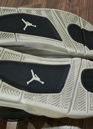 Кросівки air jordan 4 rm "black light bone"к 6