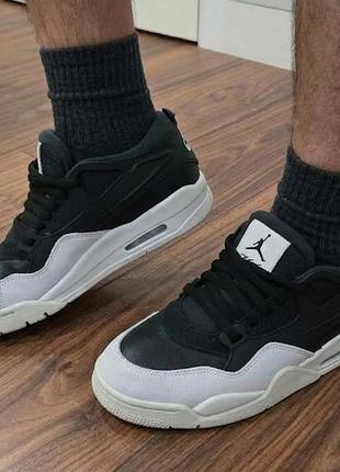 Кросівки air jordan 4 rm "black light bone"к