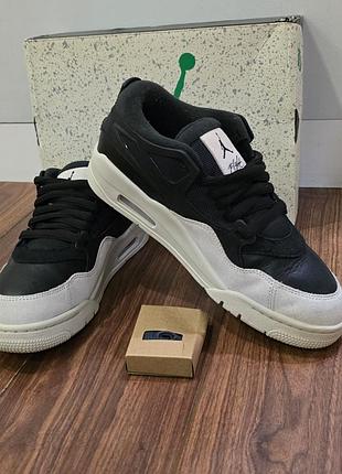 Кросівки air jordan 4 rm "black light bone"к 2