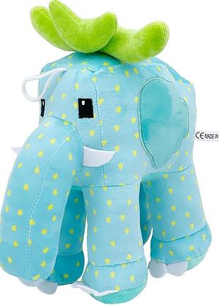Игрушка diamond strawberry elephant 25 см (roblox steal a brainrot) мягкая игрушка мем брейнрот клубничный слон для детей