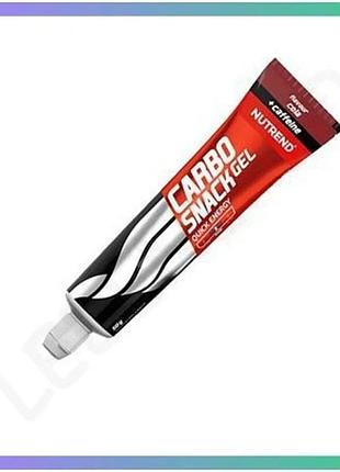 Передтренувальний комплекс nutrend carbosnack з кофеїном 50 г кола енергетичний гель для витривалості sku_cn7385-1