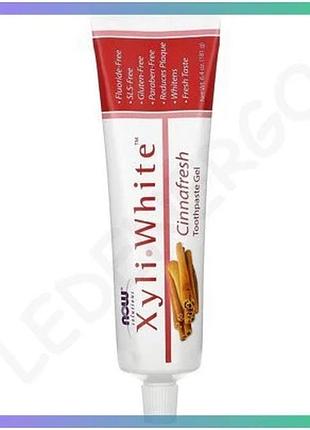 Зубна паста xyliwhite cinnafresh 6.4 oz без фториду для дорослих і дітей з ксилитом і корицею sku_dsn_ sku_100-46-2590140-20