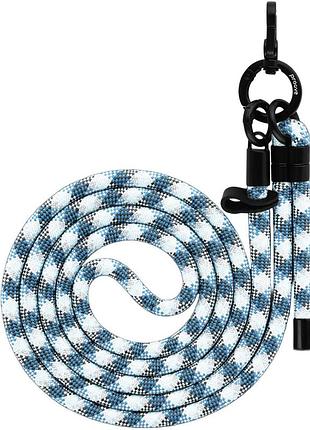 Proove twist check cross-body strap black/blue