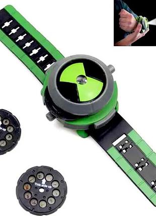 Оменітрикс годинник бен 10 з проекцією (ben10) іграшка для дітей (l_12130)