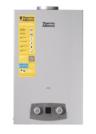 Колонка газова димохідна thermo alliance jsd20-10nqb silver 10 л euro+