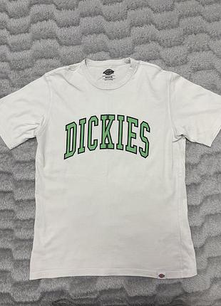 Чоловіча футболка dickies з написом, біла