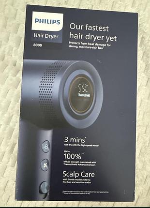 Фен philips hair dryer серії 8000