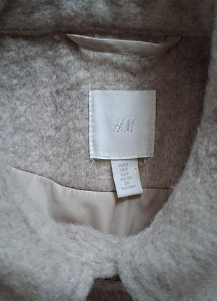 Женственное пальто оверсайз h&amp;m 6
