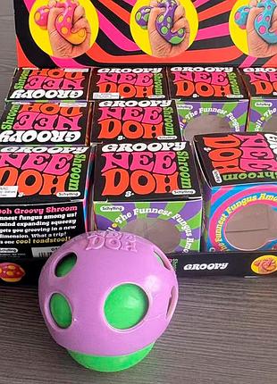 Игрушка гриб needoh groovy shroom антистресс для детей (l_16091)