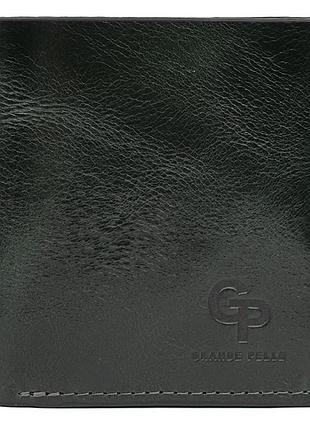 Портмоне letterа с монетницей, зеленый алькор grande pelle 537391