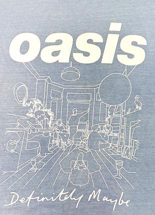 Футболка мерч oasis definitely maybe 2