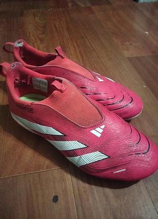 Бутси чоловічі adidas predator червоні
