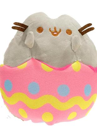 Игрушка пушин кет pusheen cat - пасхальное яйцо мягкая игрушка для детей (l_13451)