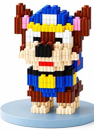 Игрушка конструктор гонщик щенячий патруль 250 деталей для детей (l_12564)