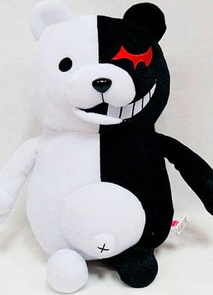 Игрушка мягкая игрушка медведь монокума черно-белый - мишка из аниме danganronpa для детей (l_10581)