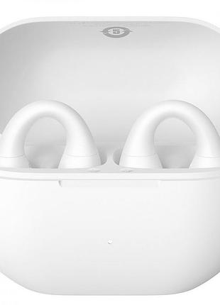 Бездротові навушники baseus bass 15 clip open-ear tws white