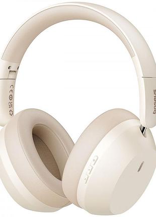 Бездротові навушники baseus bass 35 max white