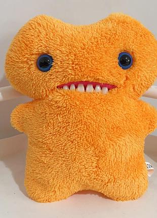 Fuggler (фуглер) 22 см кривозубый слизняк оранжевый мягкая игрушка fuggler funny ugly monster (l_14729)