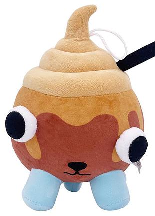 Игрушка кофейный пеббл из игры мире денди мягкая игрушка из денди ворлд 22 см для детей (l_15560)