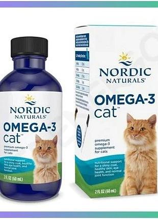 Омега-3 для кошек 60 мл omega-3 cat поддержка здоровья сердца и шерсти капли для животных sku_dsn_2023 sku_2023-10-7851
