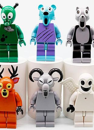 Игрушка яркие игровые фигурки roblox 6 персонажей (99 ночей в лесу) для детей (l_15542)