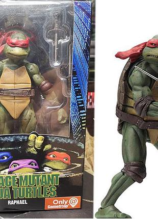 Игрушка рафаэль черепашка ниндзя игровая фигурка детализированная, 18 см для детей (l_14522)