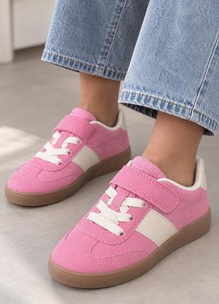 🌸 дитячі рожеві кросівки кеди h&m 31р. 🌸