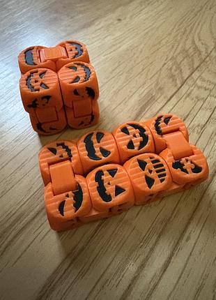 Фіджет-кубик антистрес, безкінечний кубик, fidget cube в дизайні halloween.