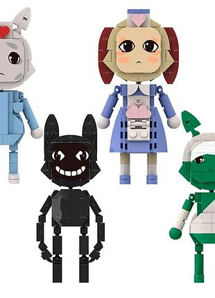 Іграшка animal hospital 4 персонажі конструктор 459 деталей для дітей (l_16300)