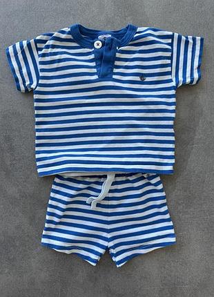 Костюм petit bateau на 74см
