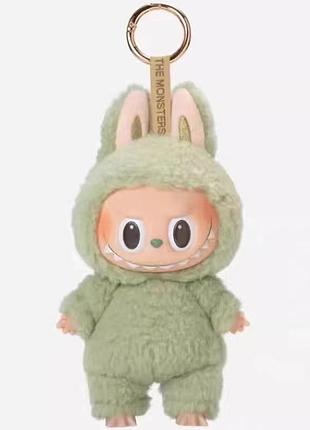 Іграшка labubu сезон 1 green grape брелок 17 см плюшева м'яка іграшка для дітей (l_14426)