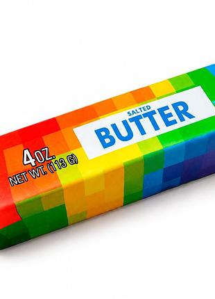 Игрушка масло майнкрафт gradient сквиш игрушка butter антистресс 14 см для детей (l_16124)