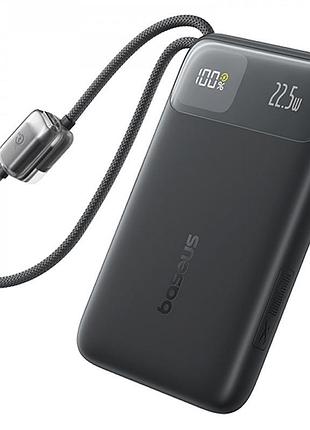 Портативна батарея baseus enerfill fc11 digital display 10000mah 22.5w black