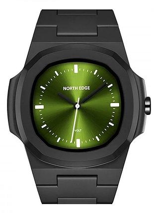 Механічний годинник north edge volt black/green