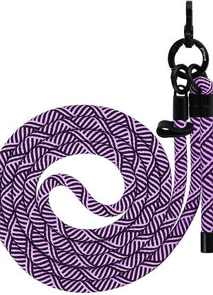 Proove twist line cross-body strap purple/white