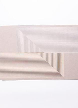 Коврик универсальный диатомитовый geometry 58*38 см прямоугольный yiwu hp-42-115