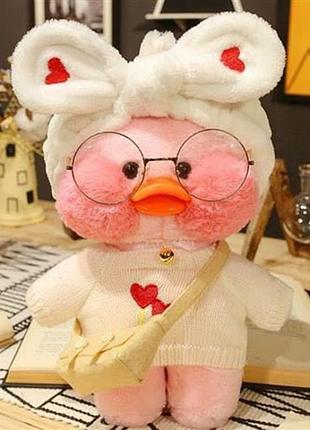 Оригинальная уточка лалафанфан cafe mimi (lalafanfan), утка мягкая игрушка (l_10356)