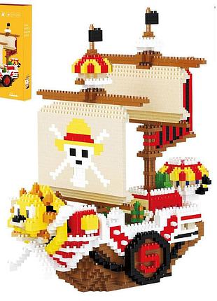 Игрушка корабль из аниме ван пис конструктор, 2385 деталей для детей (l_15867)